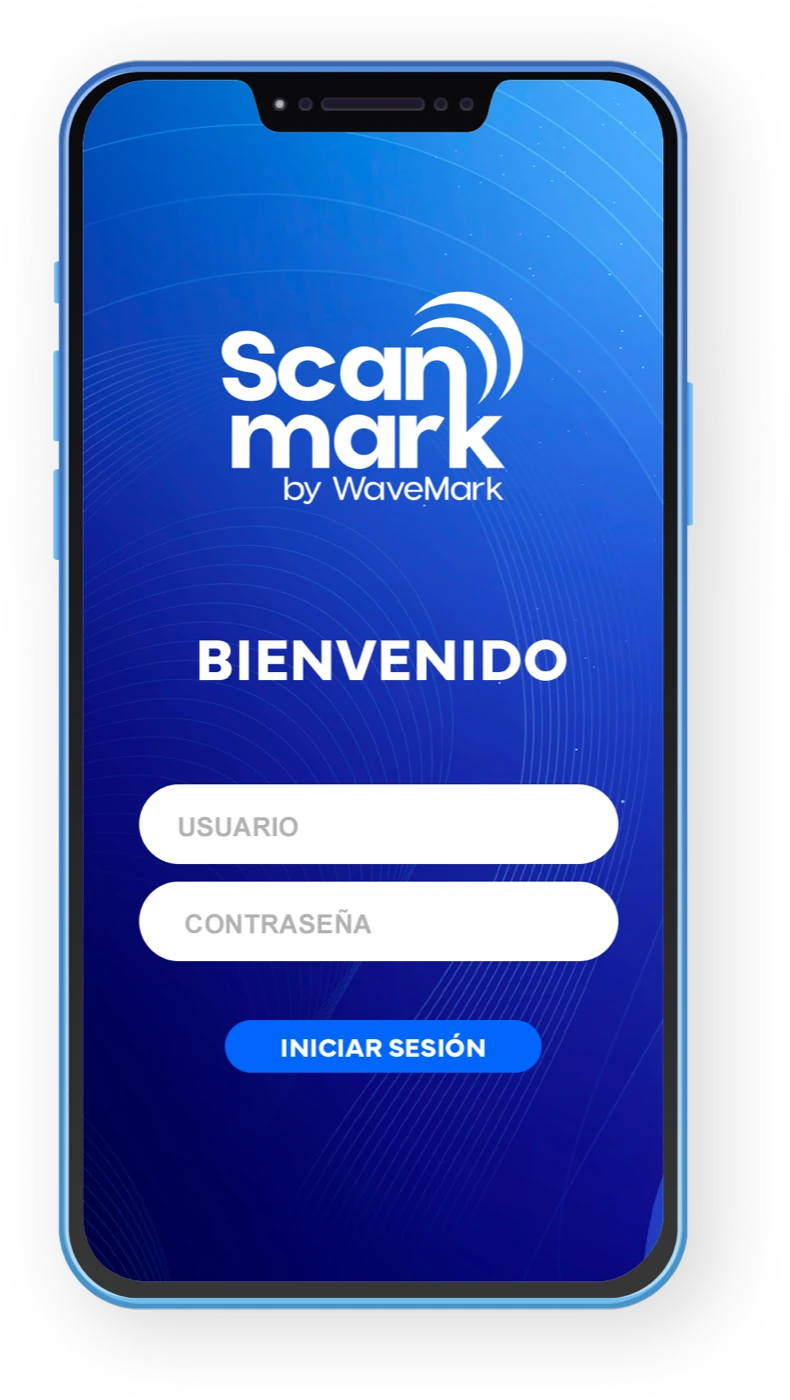 Aplicación ScanMark de WaveMark